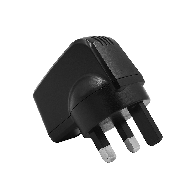 6W英規usb側插電源(黑色)