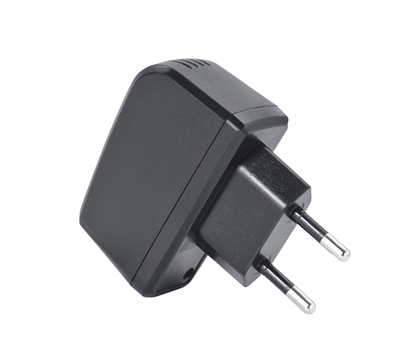 6W歐規usb側插電源(黑色)